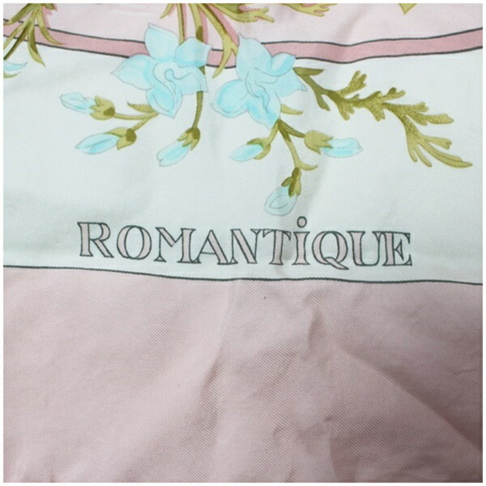 Hermes scarf/muffler, Carre 90, Romantic, for women. - Picture 6 of 8